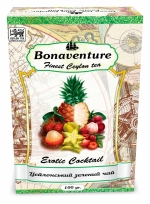 Зелений чай "Exotic cocktail" (Екзотичний коктейль) - Bonaventure (100 гр.)