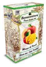 Зелений чай "Mango & Peach" (Манго і Персик) - Bonaventure (100 гр.)