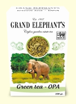 Зелений крупнолистовий чай OPA - Grand Elephant's (100 гр.)